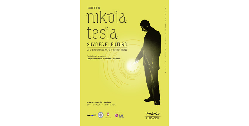 Exposición «Nikola Tesla. Suyo es el futuro» comisariada por María Santoyo