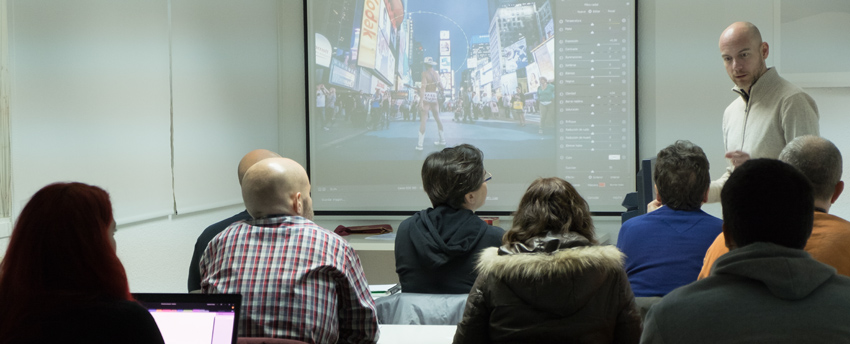 Así fue el Curso avanzado de Photoshop de abril de 2016