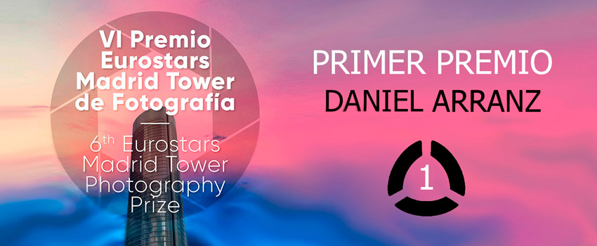 Daniel Arranz, profesor de La Máquina, ganador del VI Premio Eurostars Madrid Tower de Fotografía