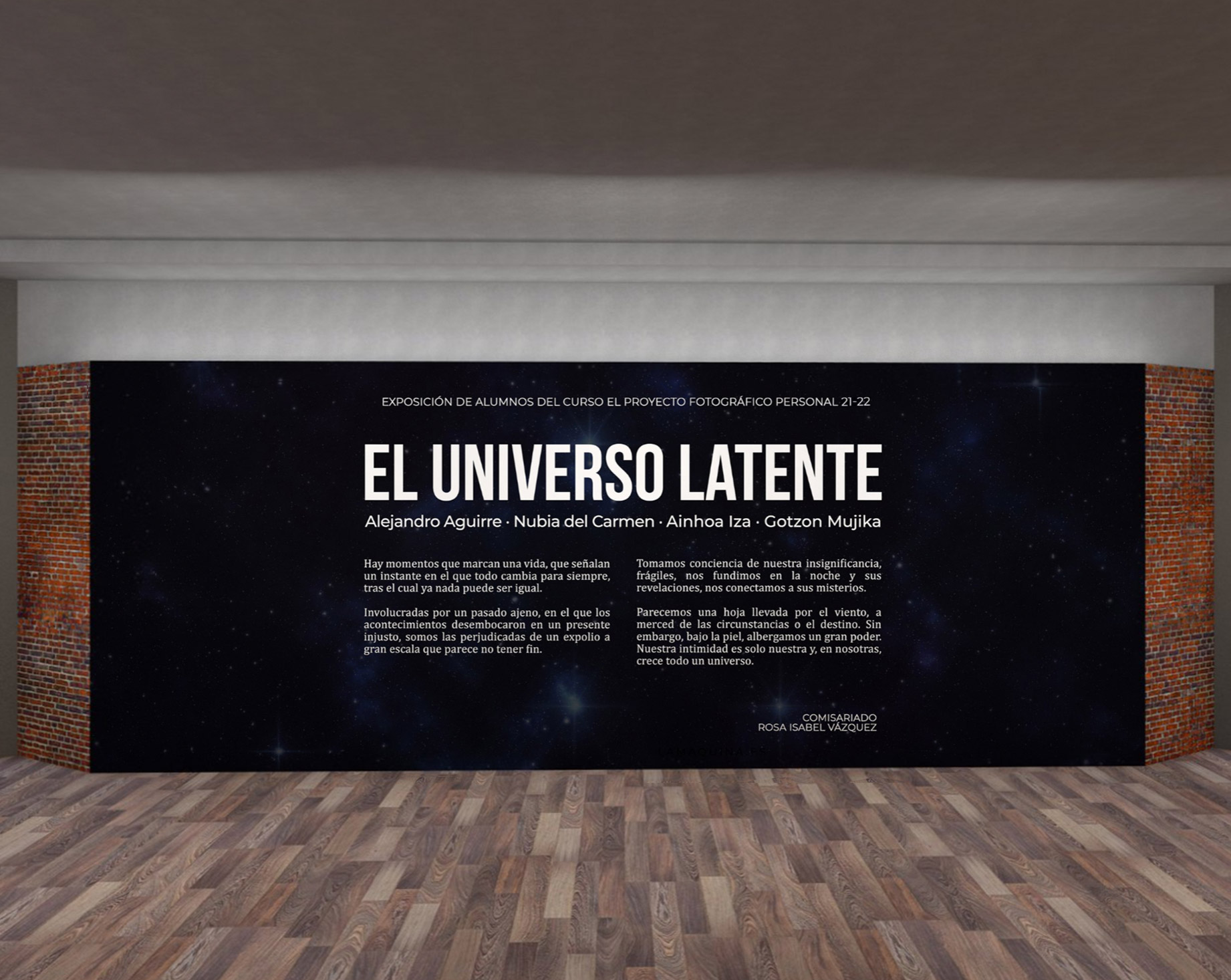 exposición virtual El universo latente