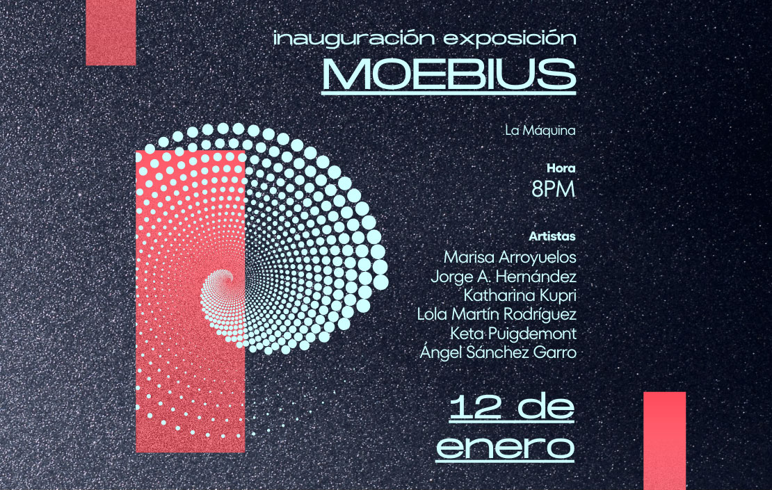 exposición Moebius, invitación