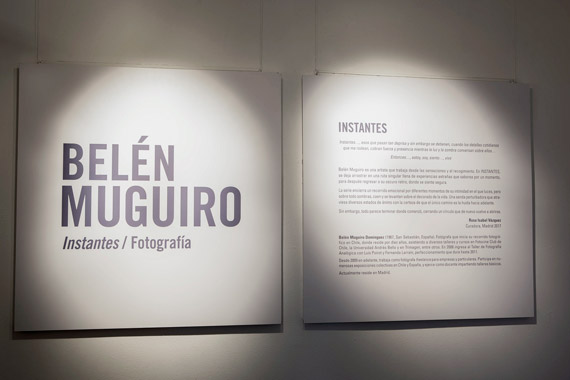 Belén Muguiro inaugura la exposición 'Instantes' en Chile