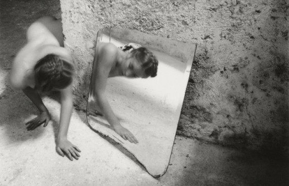 Self-deceit #1, Rome, Italy. © Courtesy Charles Woodman, The Estate of Francesca Woodman