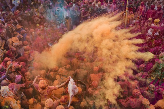 Cristina García Rodero "El Holi está aquí. India"